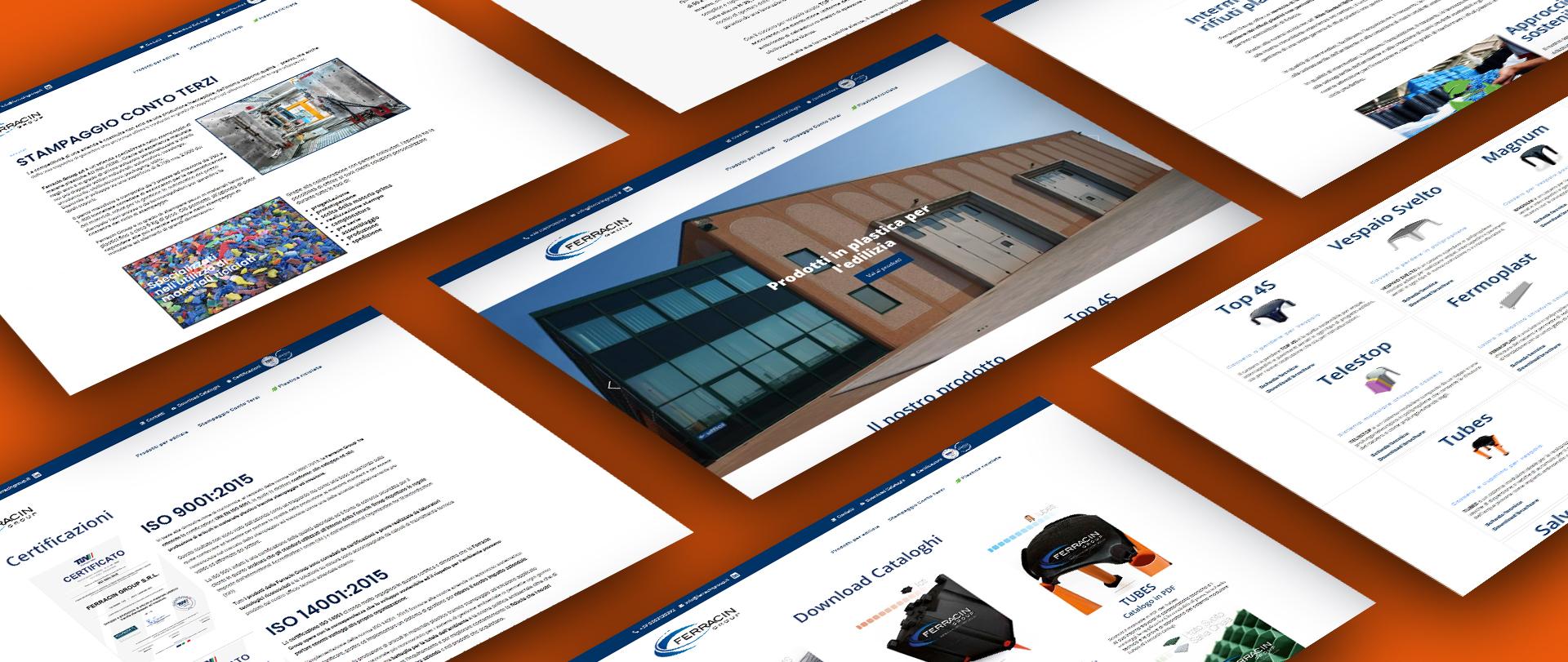 sitowebferracingroup realizzazione sito internet per lavorazione materie plastiche
