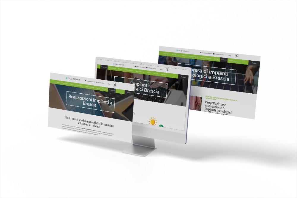 blog-aziendale-seo-oriented mockup di alcune pagine del sito