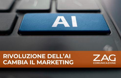 Immagine di una tastiera con la scritta "AI"