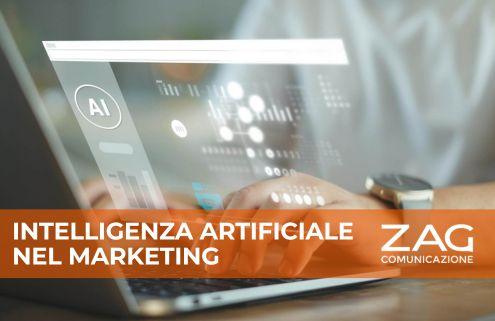 Persona che utilizza un laptop con un'interfaccia digitale sullo schermo